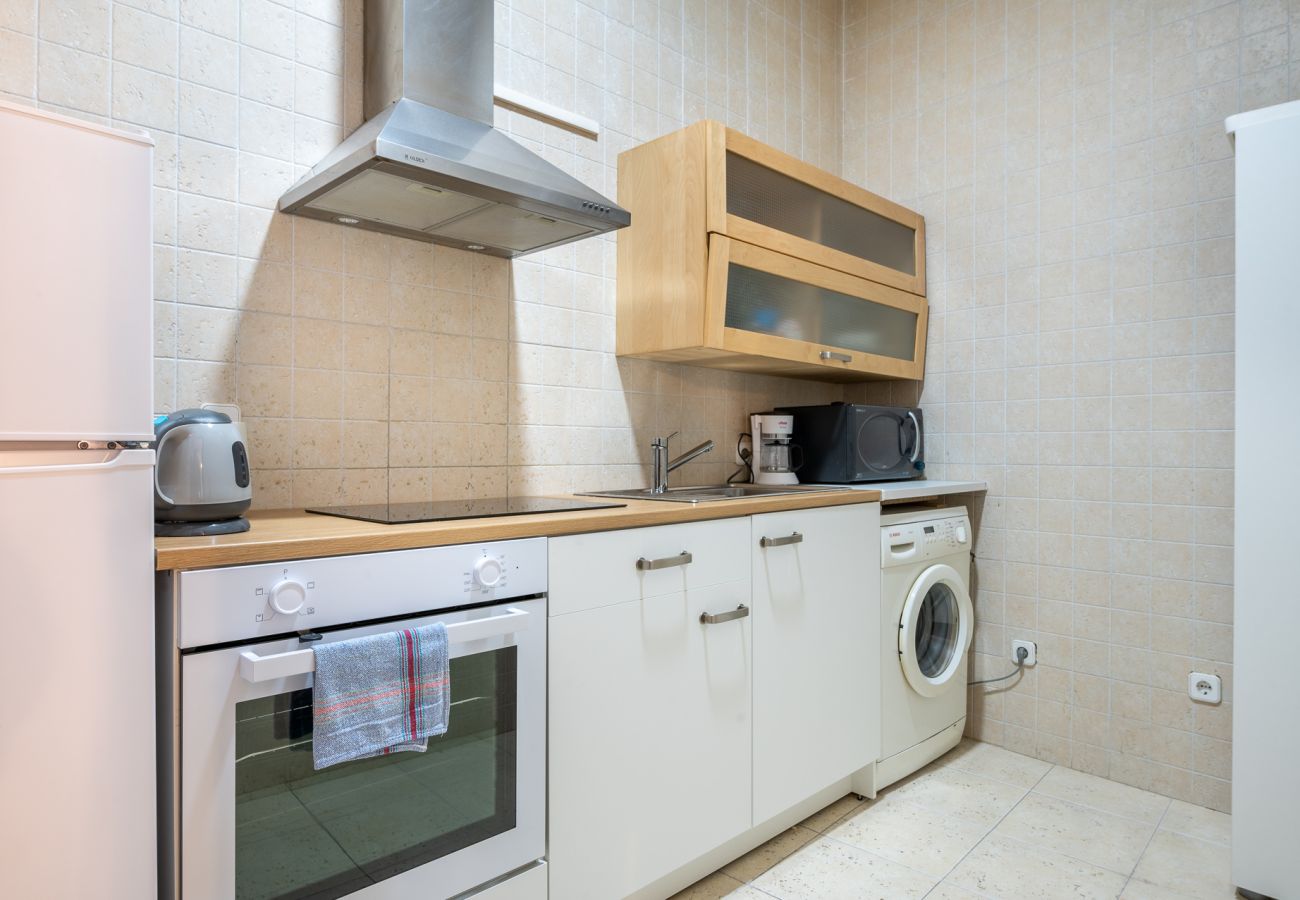 Equipped kitchen of Palma holiday apartment