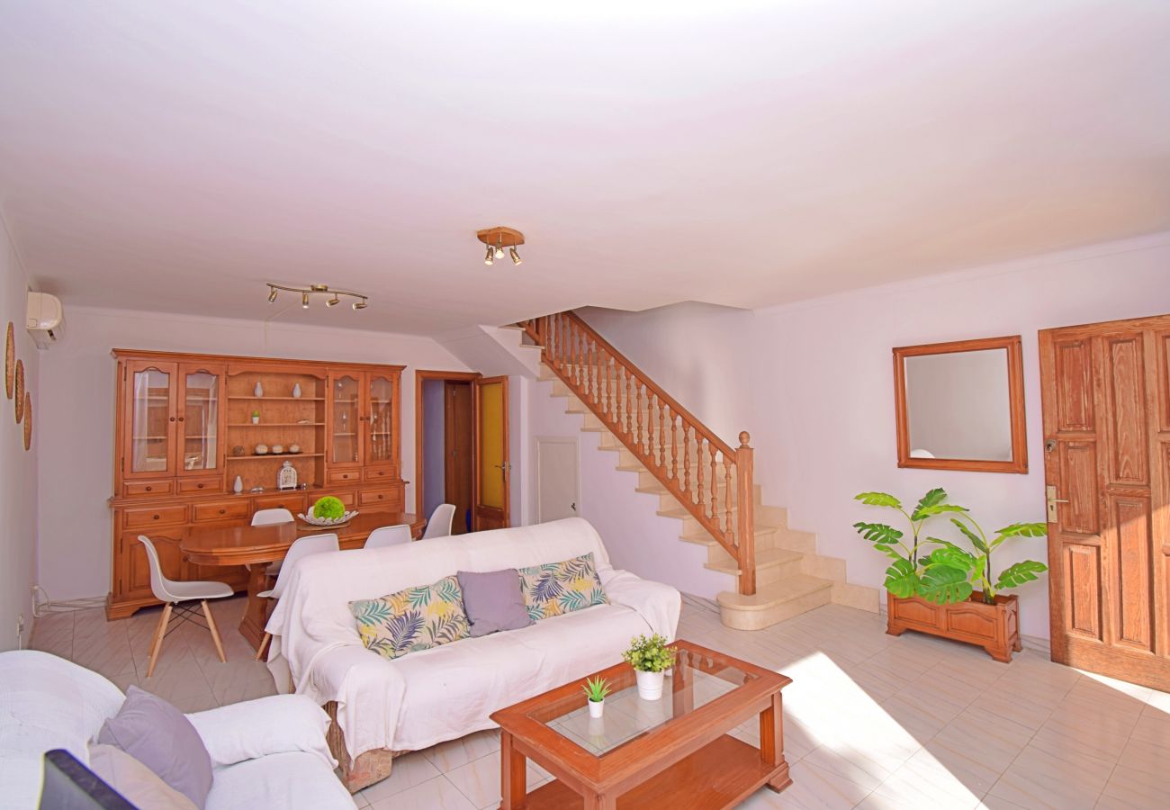 Townhouse in Can Picafort - Casa Pedrona 248 fantastic holiday home near the beach, with barbecue and air-conditioning