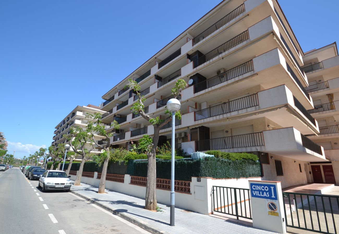 Appartement à La Pineda - Cinco Villas:Terrasse-300m plage et centre La Pineda-Piscines