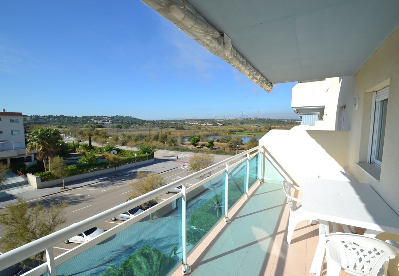 Appartement à La Pineda - Los Juncos M:Terrasse-300m Plage-20.000m2 jardin avec piscines,jeux,sports
