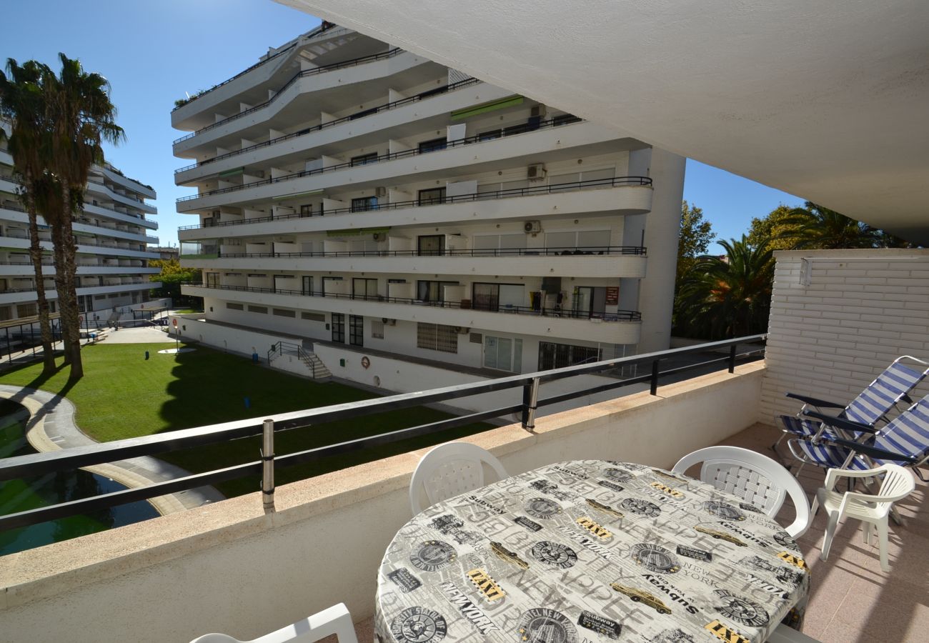 Appartement à Salou - Riviera Park:Terrasse vue piscine-Proche Plages,PortAventura et Centre Salou-Climatisation inclus