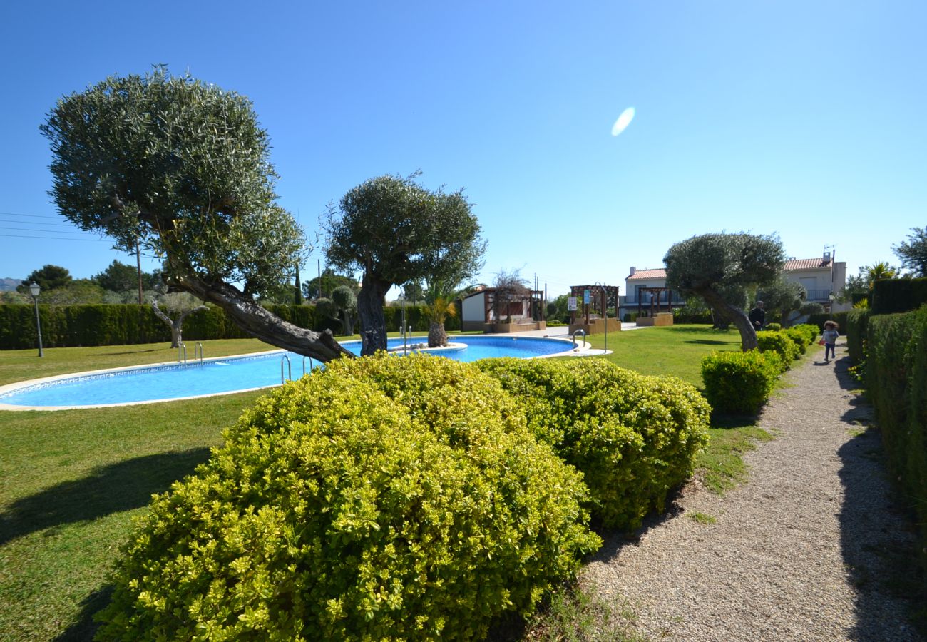 Villa à Ametlla de Mar - Villa 3 Calas 12: Jardin privé-3 chambres-Piscine-Proche plages Las 3 Calas-Wifi inclus-A/C