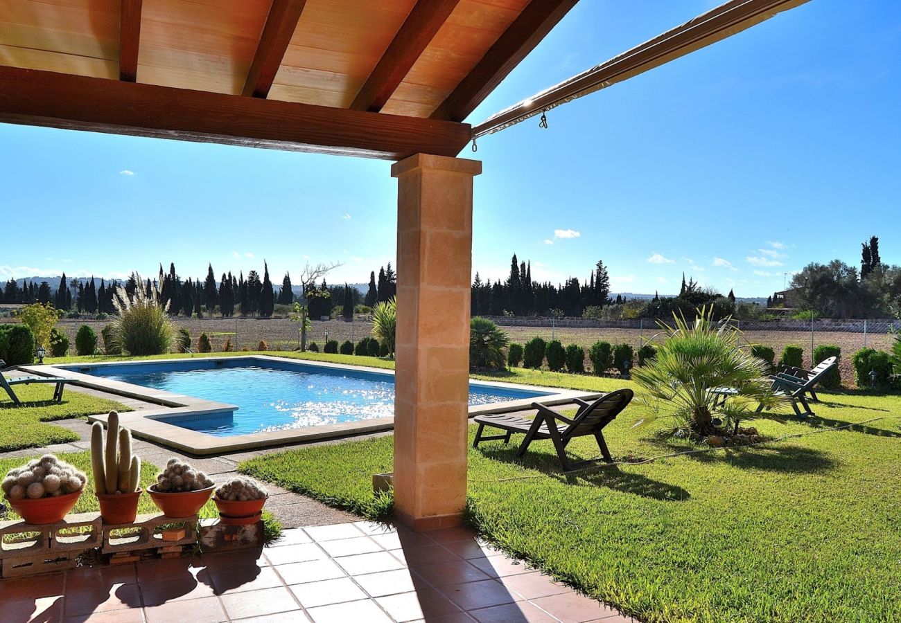 Domaine à Muro - Sant Vicenç 022 finca traditionnelle avec piscine privée, jardin spacieux et WiFi