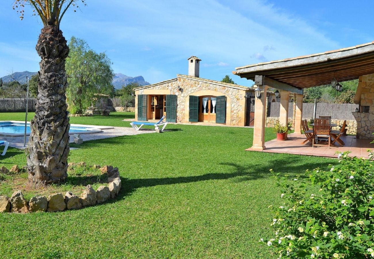 Domaine à Pollensa / Pollença - Can Roig Gran 041 magnifique finca avec piscine privée, grand espace barbecue et WiFi
