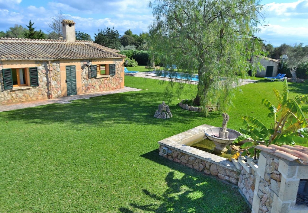 Domaine à Pollensa / Pollença - Can Roig-Majorcan villa avec un beau jardin et une piscine 041
