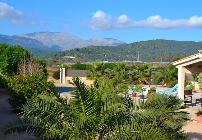 Domaine à Campanet - Can Melis 149 villa fantastique avec piscine privée, climatisation, terrasse, jardin et barbecue