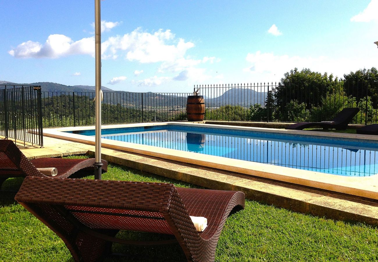 Maison à Buger - Villa Can Joan Julià avec piscine et vue sur la montagne 157