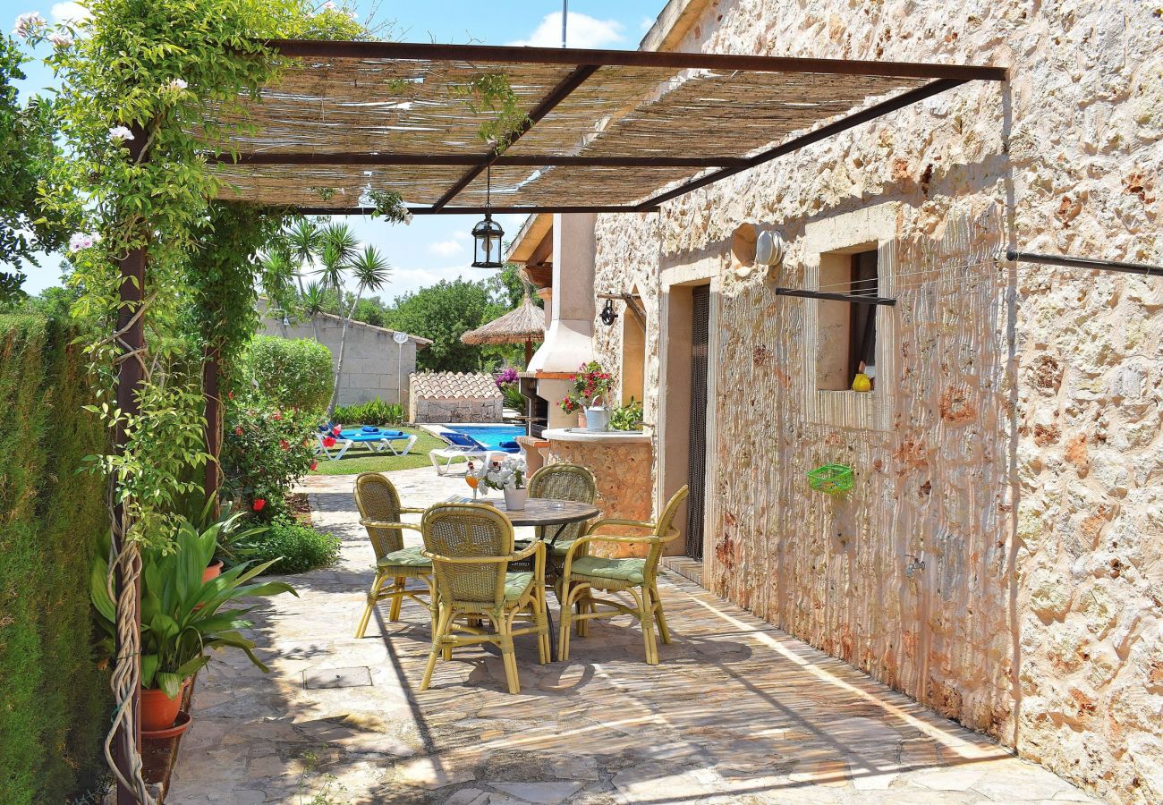 Domaine à Santa Margalida - Estret charmante villa avec piscine parfaite pour les enfants 184