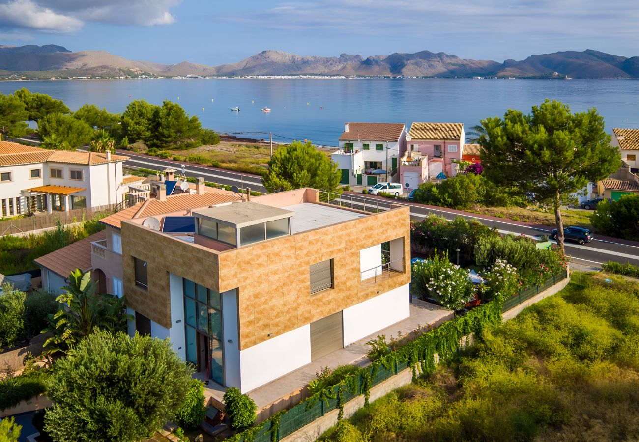 Maison à Alcudia - Villa Isabel 206 villa fantastique avec piscine privée, climatisation, barbecue et jacuzzi