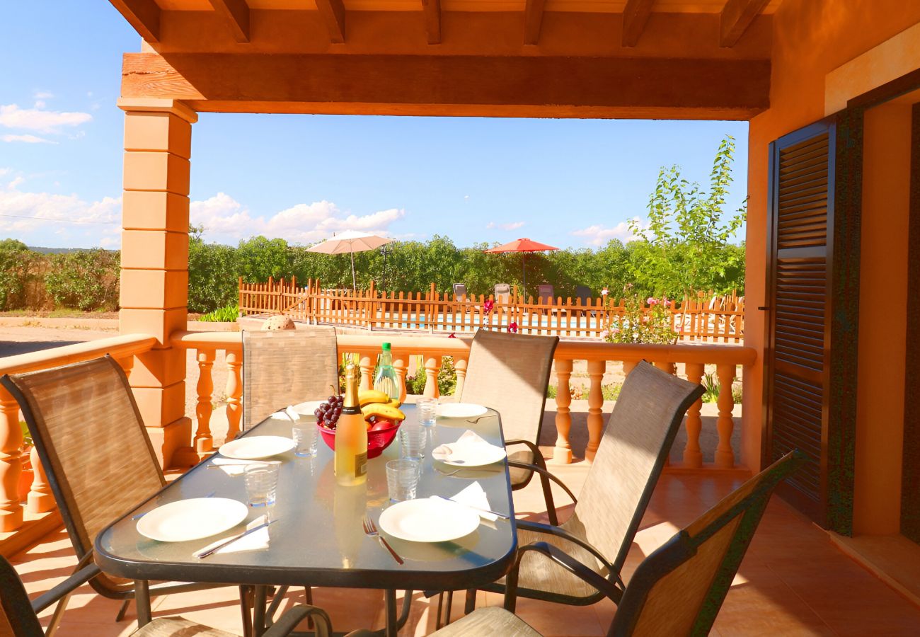 Domaine à Campos - Can Olivaret 419 fantastique finca avec piscine privée, terrasse, barbecue et WiFi
