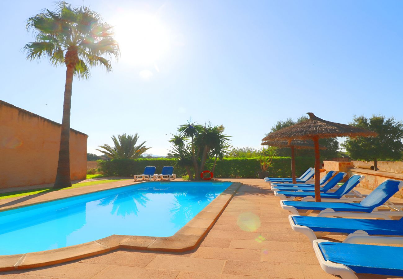Domaine à Campos - Emilia 422 villa fantastique avec piscine privée, grande terrasse avec jardin et WiFi