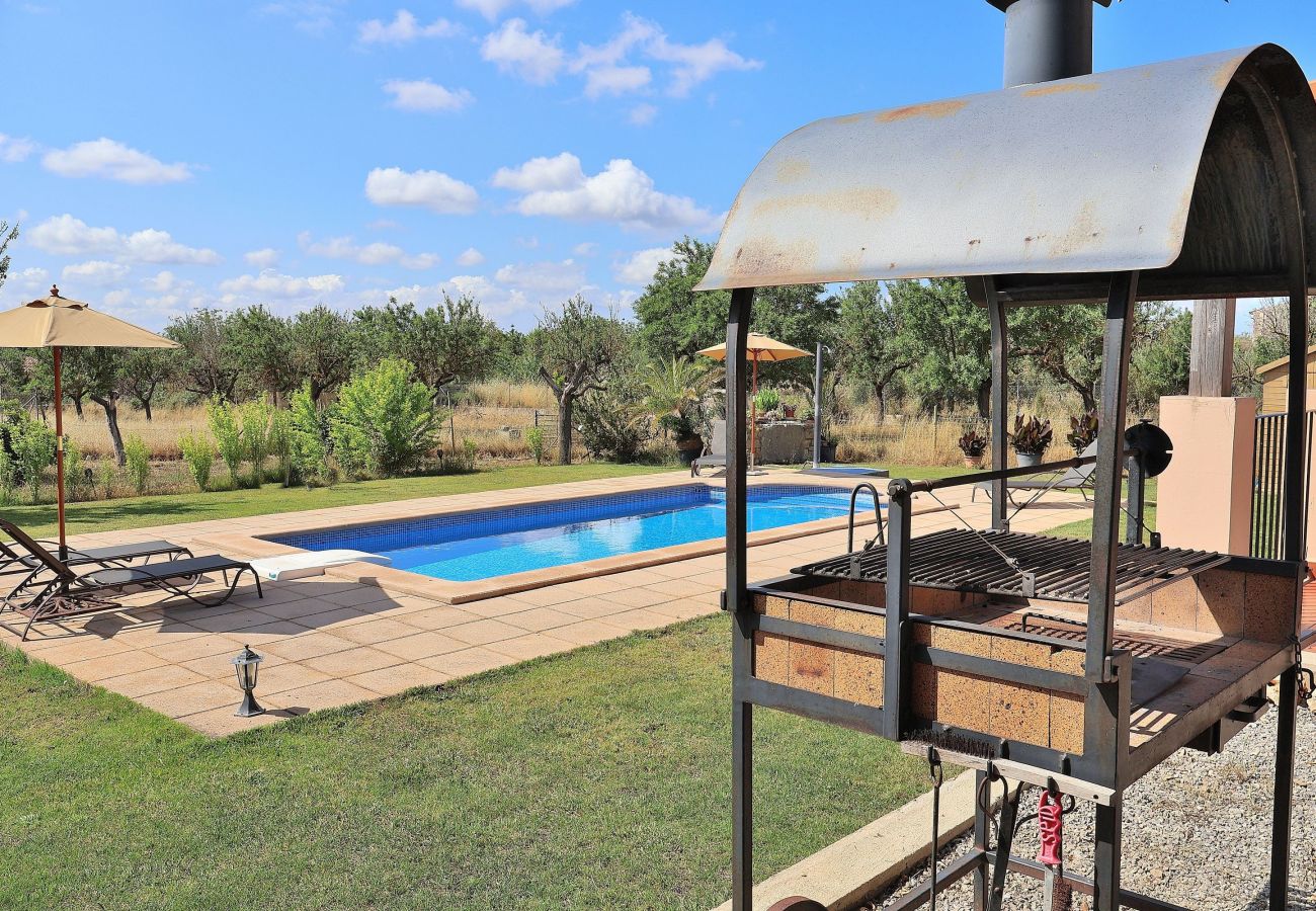 Domaine à Binissalem - Sa Vinyeta 504 fantastique finca traditionnelle avec piscine privée, terrasse, barbecue et climatisation