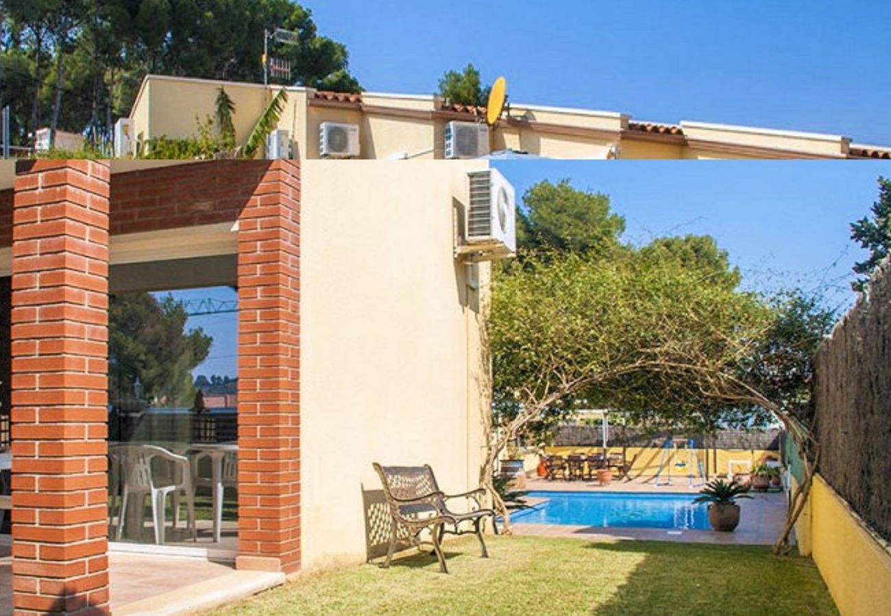 Villa à Segur de Calafell - R88 Maison avec jardin et piscine privée à Segur de Calafell