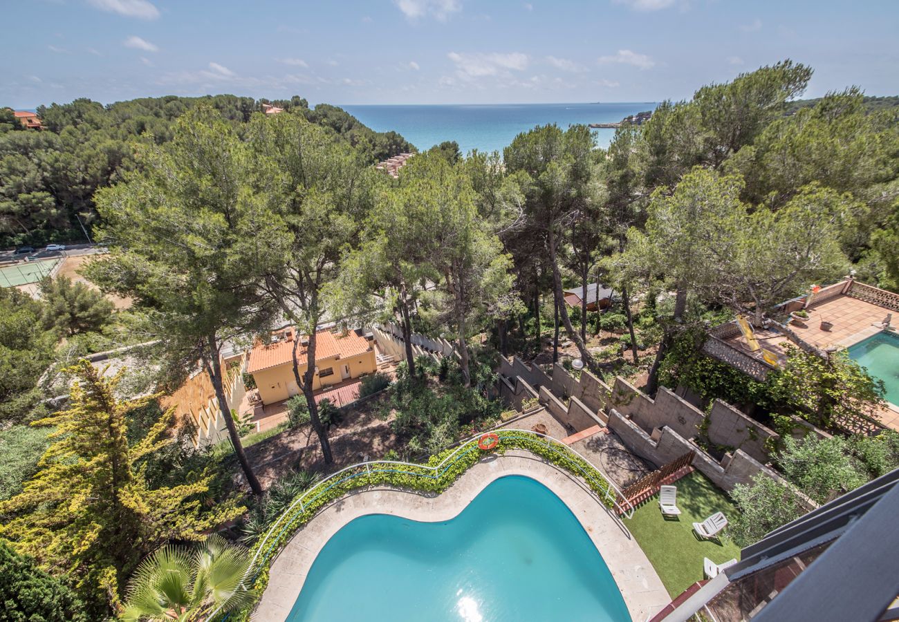Villa à Tarragone - TH128 Grande maison de 4 chambres avec piscine donnant sur la mer