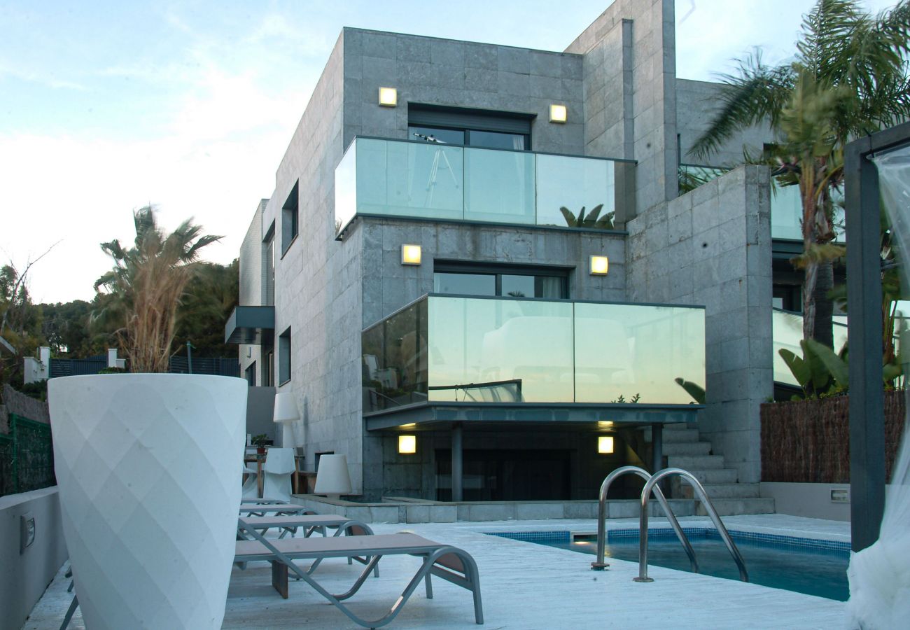 Villa à Tarragone - TH70 Maison moderne avec vue sur la mer à 200m de la plage