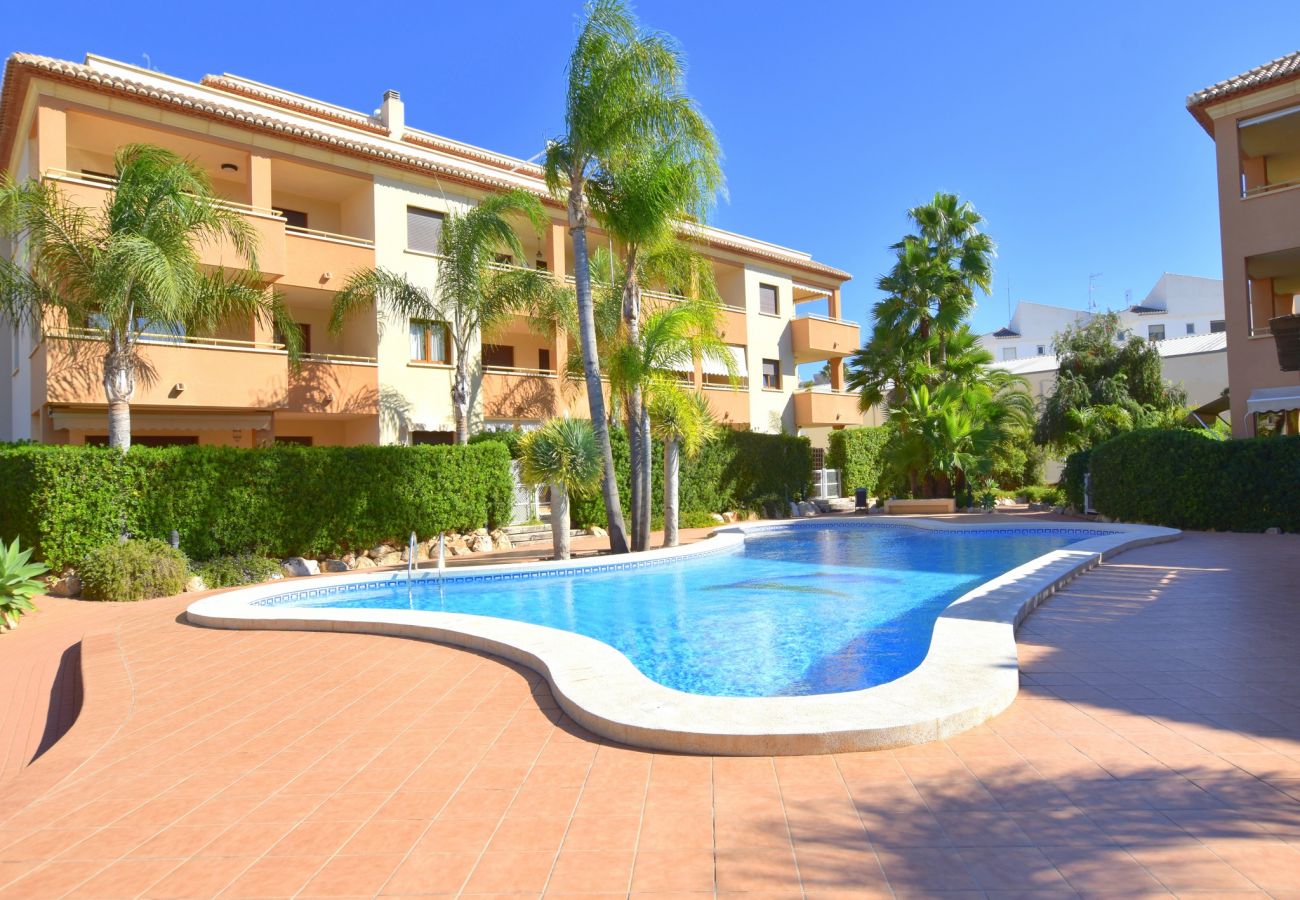 Апартаменты на Хавеа / Javea - Piso en Javea planta baja 6p 2 terrazas piscina playa Arenal a 300m