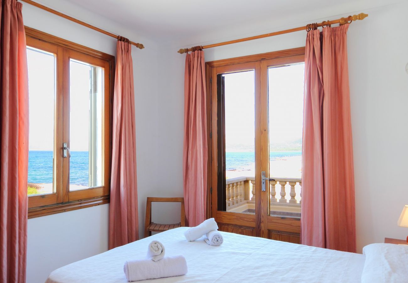 Дом на Son Serra de Marina - Casa Embat 045 fantástica casa con vistas al mar, terraza, barbacoa y kayaks