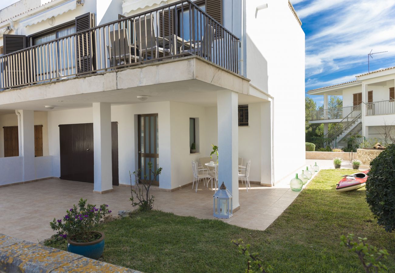 Дом на Алькудия / Alcudia - Can Xim 080 fantástica casa cerca de la playa, con terraza, jardín, barbacoa y WiFi