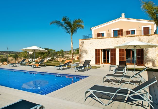  на Manacor - Salvia 068 lujosa villa con piscina privada, terraza, barbacoa y aire acondicionado