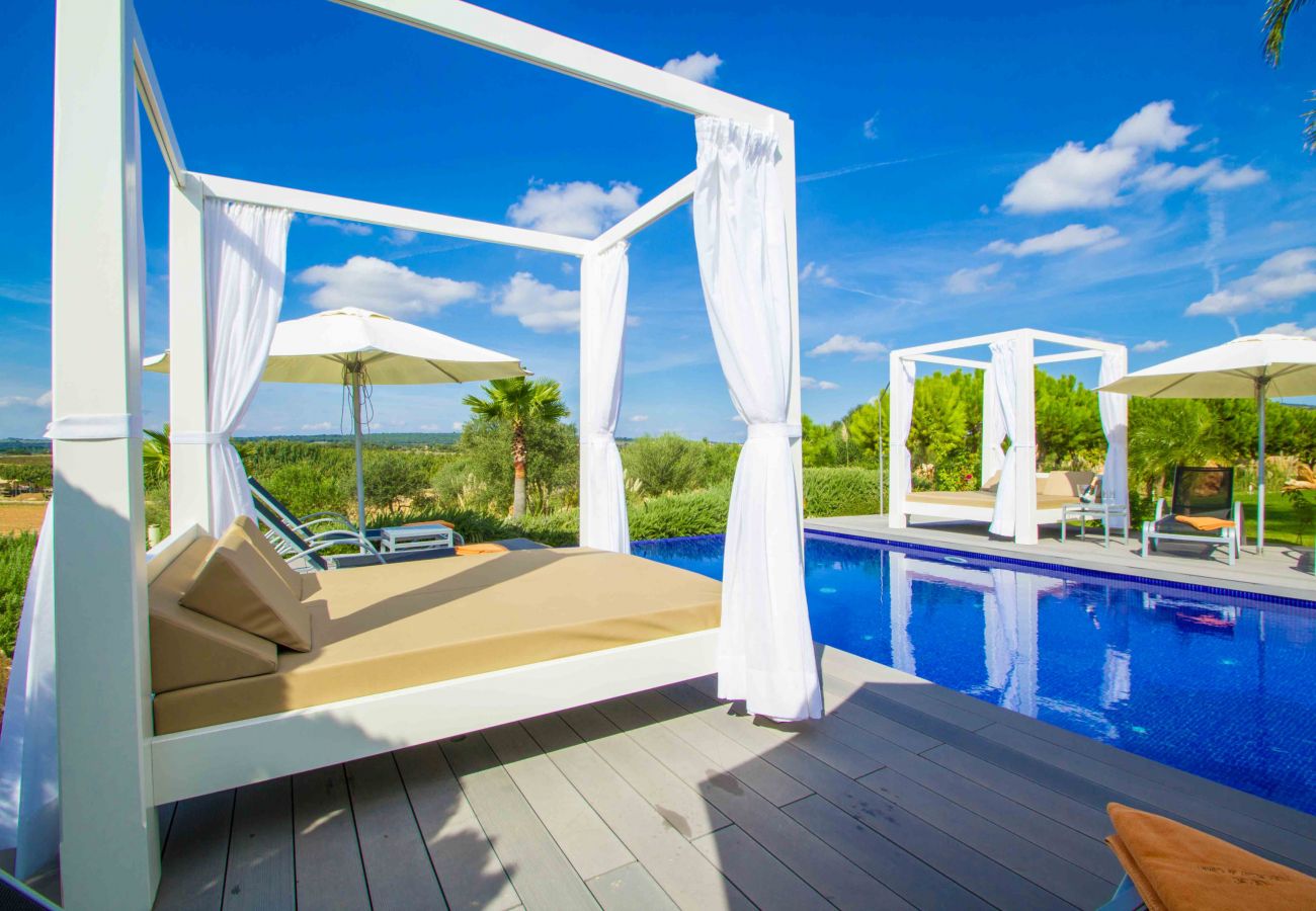 Особняк на Manacor - Salvia 068 lujosa villa con piscina privada, terraza, barbacoa y aire acondicionado