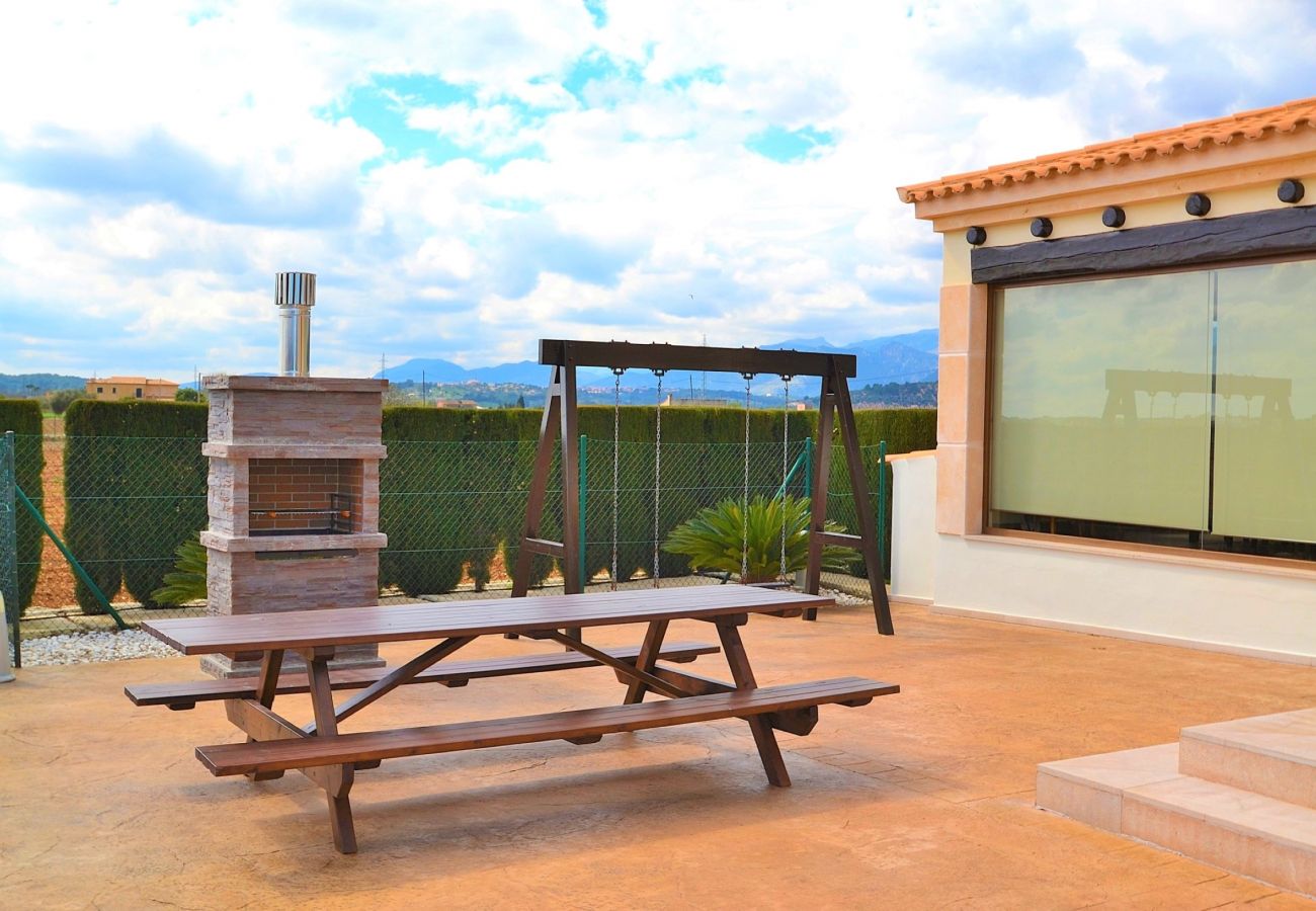 Особняк на Sa Pobla - Rey del Campo 140 lujosa villa con piscina privada, aire acondicionado, jardín y zona barbacoa