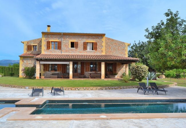  на Binissalem - Es Triquet 151 acogedora villa con piscina privada, terraza, barbacoa y WiFi