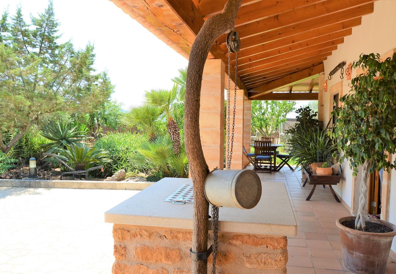 Особняк на Son Serra de Marina - Casa Inés 165 magnífica finca con piscina privada, gran jardín, aire acondicionado y WiFi
