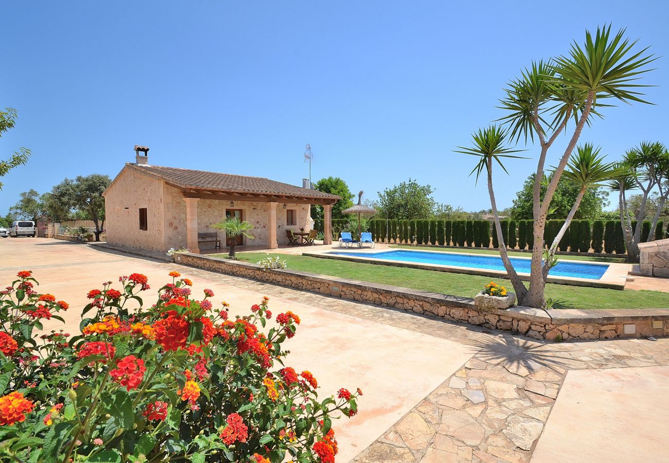 Особняк на Santa Margalida - S'Estret 184 mágnifica finca con piscina privada, terraza, acogedor jardín y ping pong
