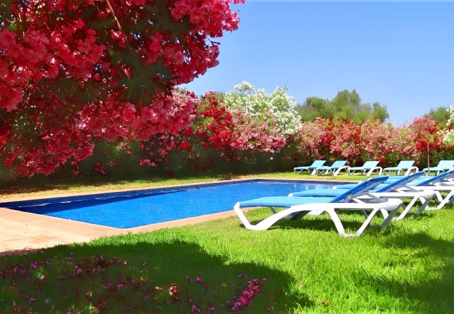 Особняк на Felanitx - Son Mas 402 maravillosa finca rústica con piscina privada, terraza, jardín y aire acondicionado