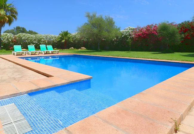 Особняк на Campos - Sa Vinya 405 fantástica finca rústica con piscina privada, terraza, jardín y aire acondicionado