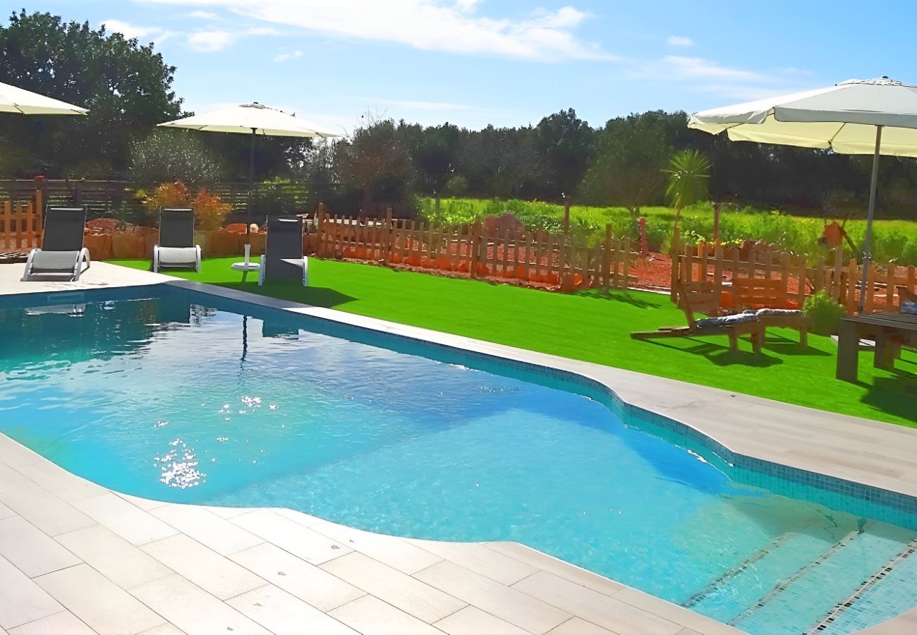 Особняк на Llucmajor - Son Antem 420 fantástica finca con piscina privada, terraza, barbacoa y aire acondicionado