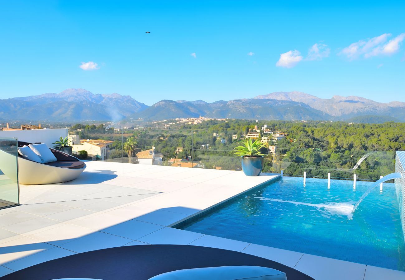 Дом на Buger - Montblau 049 exclusiva villa con piscina privada, jacuzzi, barbacoa y aire acondicionado